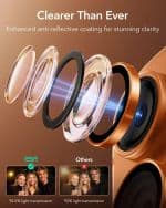 ESR Armorite Camera Protector iPhone 14 to 17 - Pro Series