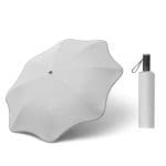 Rounded Tips 21-inch 8-Rib Automatic Tri-Fold Umbrella