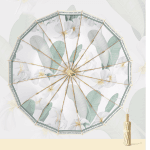 Green Fields & Warbling Orioles Series Manual Umbrella