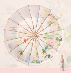 Green Fields & Warbling Orioles Series Manual Umbrella